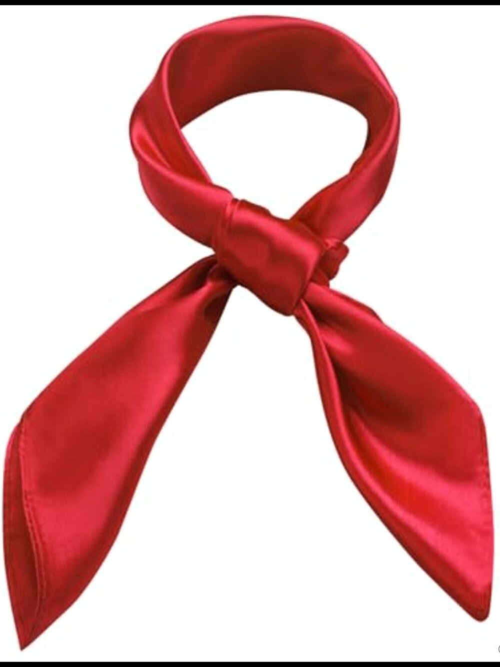 Satin Square Scarf 23.6in Silk Like Bandana Head Neck Wrap Hairband